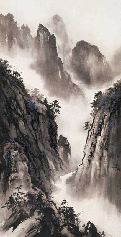 黄幻吾 山水 立轴